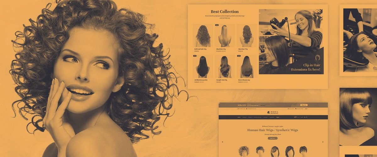 Strona internetowa dla fryzjera Rotterdam